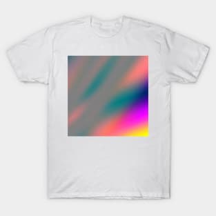 red blue white abstract texture background pattern T-Shirt